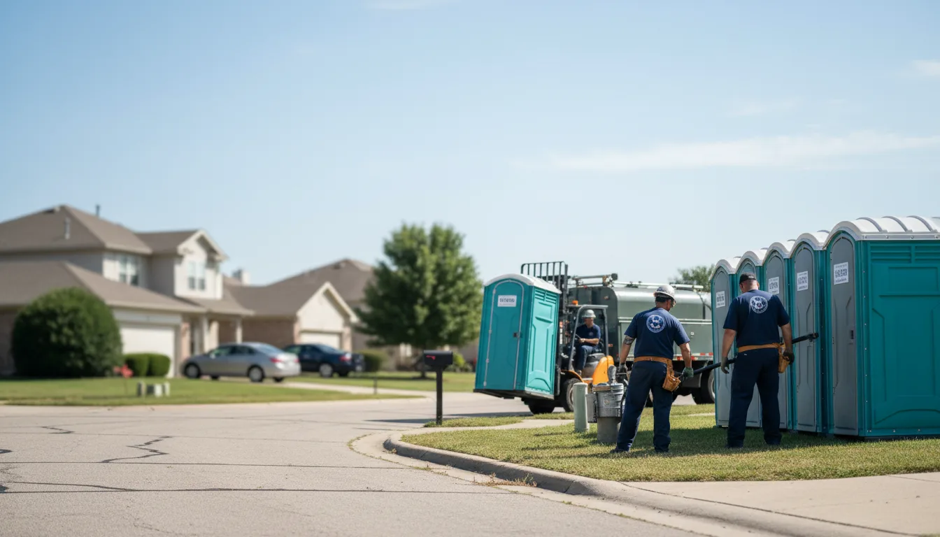 Porta Potty Rental in Luana, IA near me